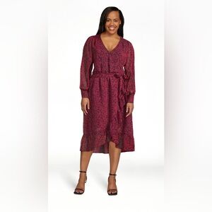 NWT size XL wrap dress